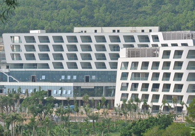 珠海格力南沙灣大酒店外墻及內墻陽(yáng)臺